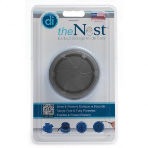 Allsop 40298 Digital Innovations The Nest Tanglefree Earphone Earbud C