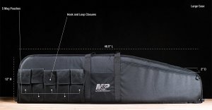 Battery 110016 Mp Duty Series Gun Case 45 Inch - Large Case - 46.5” 