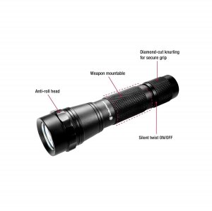 Battery 110246 Sw Mp Delta Force Led Flashlight 204 Lumens  Sw702dx