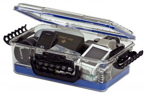 Frabill 147000 Plano Guide Series Waterproof Case -  Large Blue