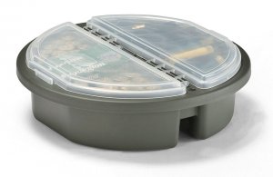 Frabill 725001 Plano 5 Gal. Bucket Top Organizer  Od Greenclear