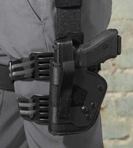 Vista 57000 Uncle Mikes Law Enforcement Kydex Tactical Dropleg Holster