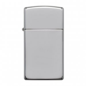 Zippo 1610 Windproof Lighter Slim High Polish Chrome -