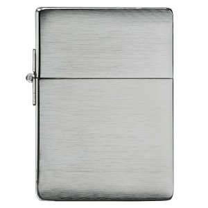 Zippo 193525 1935 Replica Windproof Lighter - Brushed Chrome Finish