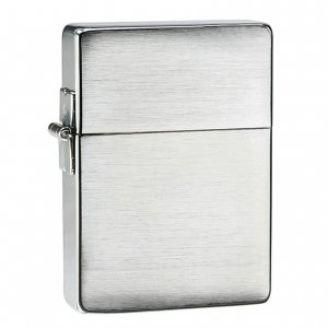 Zippo 193525 1935 Replica Windproof Lighter - Brushed Chrome Finish