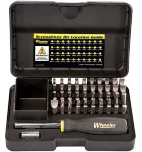 Battery 954621 Wheeler Professional Gunsmithing Screwdriver Set 43 Pc