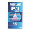 Maxell 217112 Vhs, Xt-30, Std Grade, 30 Min