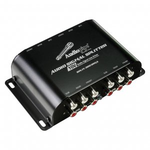 Audiopipe SPLIT3003RCA 3 Rca Output Multi-audio Amplifier With Line Dr