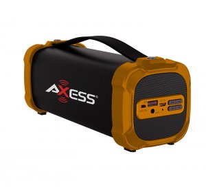 Axess SPBT1073OR Indooroutdoor Bluetooth Media Speaker 3.5mm Line-in J