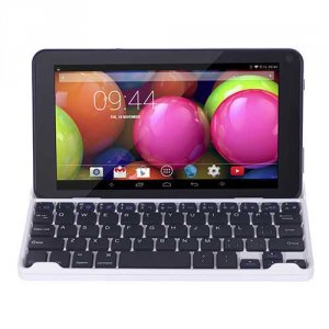 Contixo K7WT 7 Inch Bluetooth Keybaords With Case White