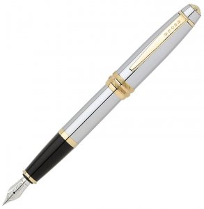 Cross AT04566MS Bailey Medalist Fountain Pen With Medium Stainless Ste