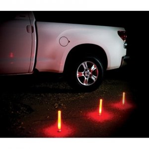 Dorcy WM1110446RED Life Gear Led Auto Emergency Glow Flares Wstand (3 