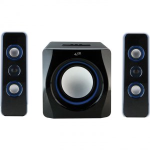 Dpi IHB23B Ilive Bluetooth 2.1 Ch. Home Music System Wled Lights