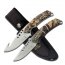 Elk ER054CA Hunting Knife Set 2 Piece Set Jungle Camo Handle