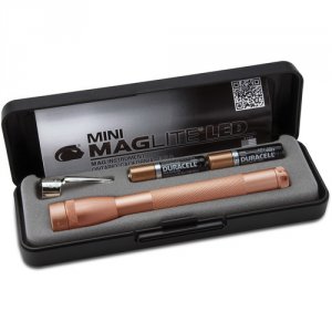 Maglite P32SV2 2 Cell Aaa Mini  Led Flashlight Rose Gold