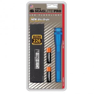 Maglite SPP11H 2 Cell Aa Mini  Led Pro Plus  Flashlight Blue