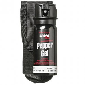 Sabre MK3GELHUS Red Pepper Gel Police Strength Tactical Series W 18ft 