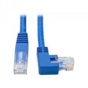 Tripp N204-001-BL-RA Cat6 Patch Cable Rightangled Mm Blue 1ft