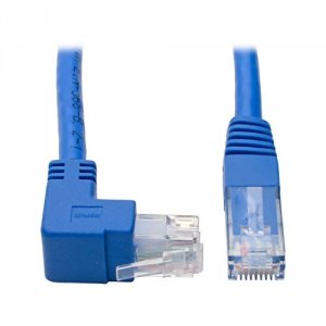 Tripp N204-001-BL-UP 1ft Cat6 Up-angled Patch Cable - Blue