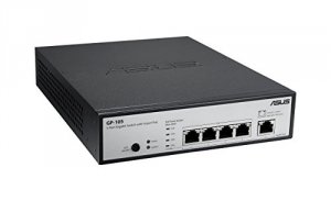 Asus GP-105 Networking Switch Gp-105 5 Port Gigabit Poe Switch 10gbps 