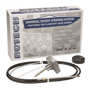 Uflex CW35945 Uflex Rotech 10' Rotary Steering Package - Cable, Bezel,