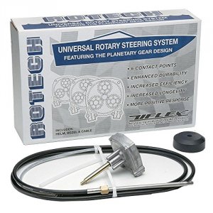 Uflex CW35945 Uflex Rotech 10' Rotary Steering Package - Cable, Bezel,