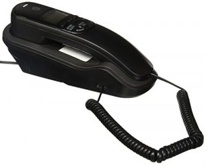 At TR1909B Att(r)  Corded Trimline Phone With Caller Id (black)