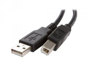 Rosewill RCW-101RT Cable Rcw-101rt 10feet Usb2.0 A Male To B Male Blac