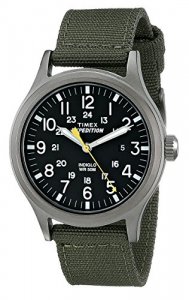 Timex T49961 Expedition Scout Metal Watch - Greenblack