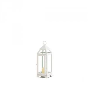 Gallery 10018643 Mini Country White Open Top Lantern