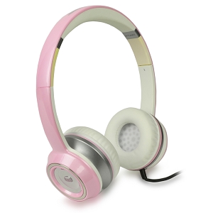 Monster NTUNE-PINK N-tune High Performance On-ear Headphones W3.5mm Pl