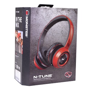 Monster 128488-00 Ncredible N-tune On-ear Headphones Wdetachable Inlin