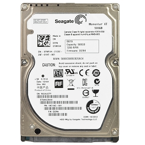 Seagate ST500LX003 Momentus Xt 500gb Sata600 7200rpm 32mb 2.5