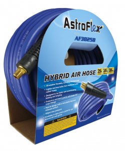 Astro AF3825B Flex Hybrid Air Hose 38in X 25' Blue