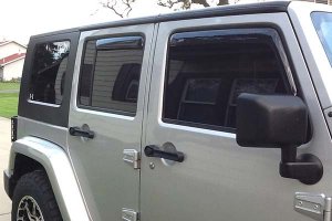 Auto 194249 Inchannel Ventvisor Side Window Deflector 4pc Set