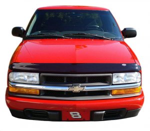 Auto 24723 Bugflector Ii Dark Smoke Hood Shield For 1995-2005 S10 Blaz