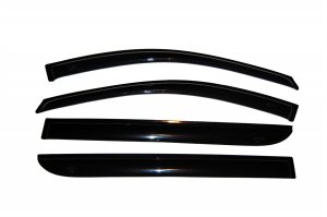 Auto 94029 Ventvisor Side Window Deflector Dark Smoke 4pc Set For 2005