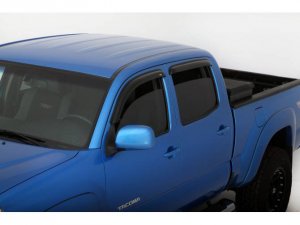 Auto 94056 Ventvisor Side Window Deflector Dark Smoke 4pc Set For 2005