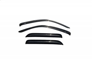 Auto 94059 Ventvisor Side Window Deflector Dark Smoke 4pc Set For 2001