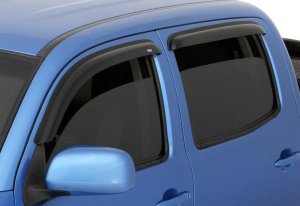 Auto 94077 Ventvisor Side Window Deflector Dark Smoke 4pc Set For 2009