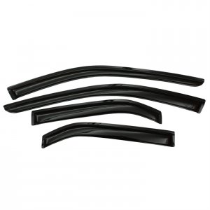 Auto 94077 Ventvisor Side Window Deflector Dark Smoke 4pc Set For 2009