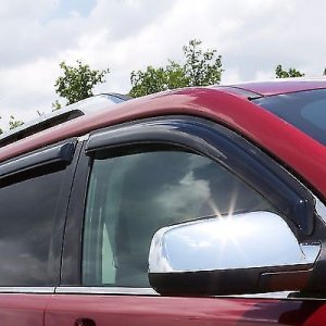 Auto 94084 Ventvisor Side Window Deflector Dark Smoke 4pc Set For 2009