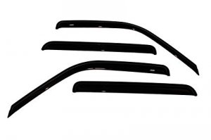 Auto 94095 Ventvisor Side Window Deflector Dark Smoke 4pc Set For 1992