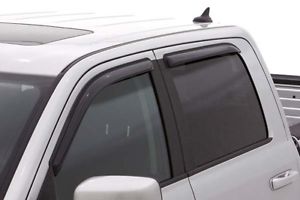 Auto 94109 Ventvisor Side Window Deflector Dark Smoke 4pc Set For 2009