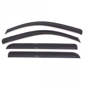 Auto 94166 Ventvisor Side Window Deflector Dark Smoke 4pc Set For 2010