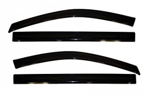 Auto 94251 Ventvisor Side Window Deflector Dark Smoke 4pc Set For 2008