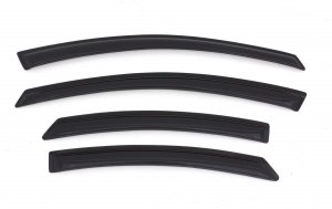 Auto 94261 Ventvisor Side Window Deflector Dark Smoke 4pc Set For 2011