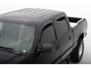 Auto 94355 Ventvisor Side Window Deflector Dark Smoke 4pc Set For Most