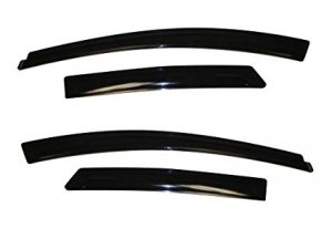 Auto 94373 Ventvisor Side Window Deflector Dark Smoke 4pc Set For 2012