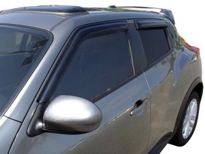 Auto 94378 Ventvisor Side Window Deflector Dark Smoke 4pc Set For 2010